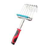 Maxbell Hand Rake Garden Tool Cultivator Garden Hand Rake for Lawn Yard Work Seaside