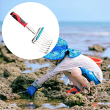 Maxbell Hand Rake Garden Tool Cultivator Garden Hand Rake for Lawn Yard Work Seaside