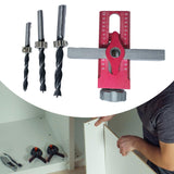 Maxbell Cabinet Door Installation Position Versatile Cabinet Door Positioning Tool Red