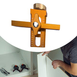 Maxbell Cabinet Door Positioning Tool Professional Door Hinge Jig