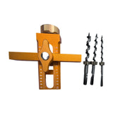 Maxbell Cabinet Door Positioning Tool Professional with 3Pcs Drill