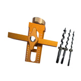 Maxbell Cabinet Door Positioning Tool Professional with 3Pcs Drill