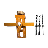 Maxbell Cabinet Door Positioning Tool Professional with 3Pcs Drill