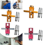 Maxbell Cabinet Door Positioning Tool Professional with 3Pcs Drill