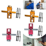 Maxbell Cabinet Door Positioning Tool Professional with 3Pcs Drill