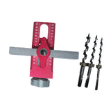 Maxbell Cabinet Door Positioning Tool Professional with 3Pcs Drill
