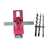 Maxbell Cabinet Door Positioning Tool Professional with 3Pcs Drill