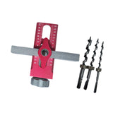 Maxbell Cabinet Door Positioning Tool Professional with 3Pcs Drill
