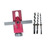Maxbell Cabinet Door Positioning Tool Professional with 3Pcs Drill