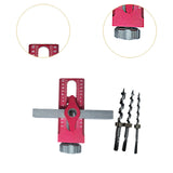 Maxbell Cabinet Door Positioning Tool Professional with 3Pcs Drill