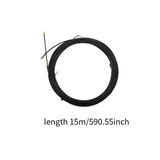 Maxbell Nylon Wire Puller Portable Cable Puller Guide for Ceiling Floor Conduit Wall 15M