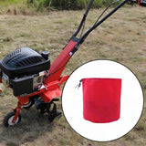 Maxbell Engine Bag Cover Engine Protection Bag for Garden Cultivator Red