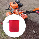 Maxbell Engine Bag Cover Engine Protection Bag for Garden Cultivator Red