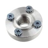 Maxbell Adapter Flange Easy to Install Arbor Adaptor Flange Nut Accessories Aluminum