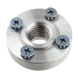 Maxbell Adapter Flange Easy to Install Arbor Adaptor Flange Nut Accessories Aluminum