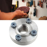 Maxbell Adapter Flange Easy to Install Arbor Adaptor Flange Nut Accessories Aluminum