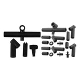 Maxbell 1 Set Kite Frame Connector Fixed Rods Angled and Straight Tee Connectors Set 4pcs
