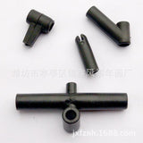Maxbell 1 Set Kite Frame Connector Fixed Rods Angled and Straight Tee Connectors Set 4pcs