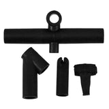 Maxbell 1 Set Kite Frame Connector Fixed Rods Angled and Straight Tee Connectors Set 4pcs