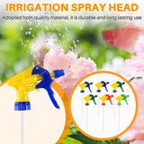 Maxbell 6 Pieces Spray Nozzles for Bottles for for Liquid Soap Shampoo Water Sprayer