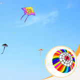 Maxbell Rainbow Ring Kite Rolling Bowl Crown Event Performance Frameless Giant Large