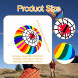 Maxbell Rainbow Ring Kite Rolling Bowl Crown Event Performance Frameless Giant Large