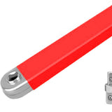 Maxbell Offset Extension Wrench Tight Reach Extension Wrench Set for Workshop Garage Red