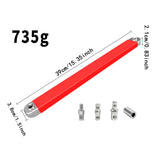 Maxbell Offset Extension Wrench Tight Reach Extension Wrench Set for Workshop Garage Red