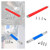 Maxbell Offset Extension Wrench Tight Reach Extension Wrench Set for Workshop Garage Red