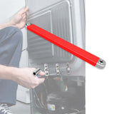 Maxbell Offset Extension Wrench Tight Reach Extension Wrench Set for Workshop Garage Red