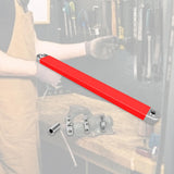 Maxbell Offset Extension Wrench Tight Reach Extension Wrench Set for Workshop Garage Red