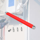 Maxbell Offset Extension Wrench Tight Reach Extension Wrench Set for Workshop Garage Red
