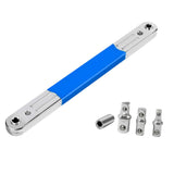 Maxbell Offset Extension Wrench Tight Reach Extension Wrench Set for Workshop Garage Blue Enhanced