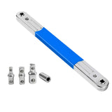 Maxbell Offset Extension Wrench Tight Reach Extension Wrench Set for Workshop Garage Blue Enhanced
