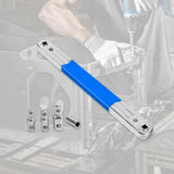 Maxbell Offset Extension Wrench Tight Reach Extension Wrench Set for Workshop Garage Blue Enhanced