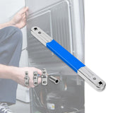 Maxbell Offset Extension Wrench Tight Reach Extension Wrench Set for Workshop Garage Blue Enhanced