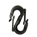 Maxbell 50x Keychain Clips Buckles Double Head Hooks for Awning Fixed Outdoor Travel