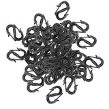 Maxbell 50x Keychain Clips Buckles Double Head Hooks for Awning Fixed Outdoor Travel