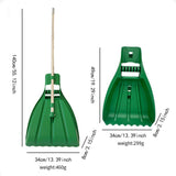 Maxbell 2Pieces Garden Fallen Leaves for Grandparents Garden Leaf Grabber Hand Rakes