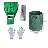 Maxbell 2Pieces Garden Fallen Leaves for Grandparents Garden Leaf Grabber Hand Rakes