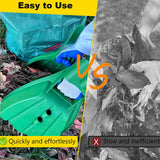 Maxbell 2Pieces Garden Fallen Leaves for Grandparents Garden Leaf Grabber Hand Rakes