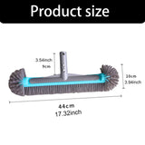Maxbell Swimming Pool Brush Head Pond Bathroom 44 cm for Cleaning Walls Tiles Floors