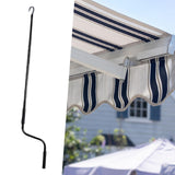 Maxbell RV Awning Crank Handle 48" Replace Parts for Outdoor Indoor Roller up Blinds Black
