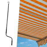 Maxbell RV Awning Crank Handle 48" Replace Parts for Outdoor Indoor Roller up Blinds Black