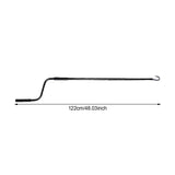 Maxbell RV Awning Crank Handle 48" Replace Parts for Outdoor Indoor Roller up Blinds Black