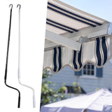 Maxbell RV Awning Crank Handle 48" Replace Parts for Outdoor Indoor Roller up Blinds Black