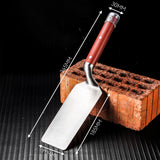 Maxbell Plastering Trowel Plastering Skimming Trowel for Wall Concrete Scraping Tool 71mmx185mm