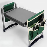 Maxbell Garden Kneeler and Seat Portable Gifts Gardening Stool for Mom Seniors Women Gray