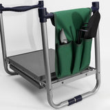 Maxbell Garden Kneeler and Seat Portable Gifts Gardening Stool for Mom Seniors Women Gray