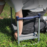Maxbell Garden Kneeler and Seat Portable Gifts Gardening Stool for Mom Seniors Women Gray